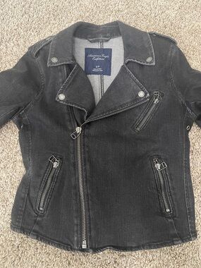 Woman’s American Eagle Outfitters Jean  Moto Jacket